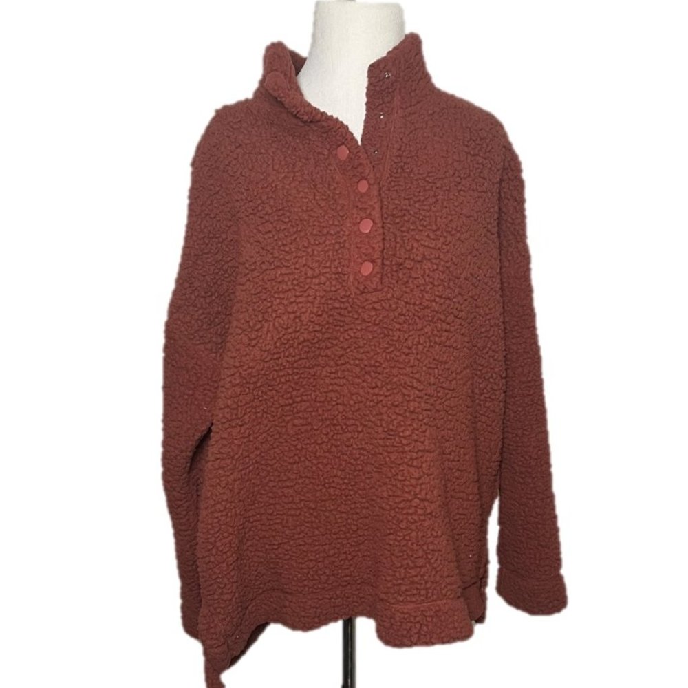 Ultra Flirt Sherpa Pullover